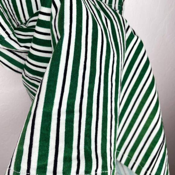 Urban Outfitters Sleeveless Striped Corduroy Snap Front Mini Jumper Dress Size 0 - Picture 11 of 15